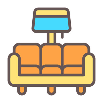 Furniture Vector Icon Design