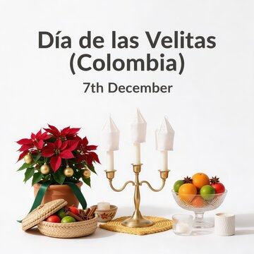 Dia de las Velitas Colombia 7th December
