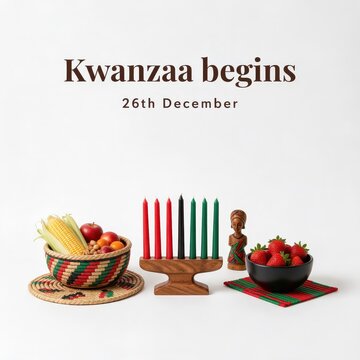 Kwanzaa Begins 26th December