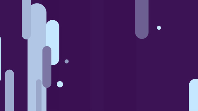 Abstract background with rounded purple and blue geometric shapes