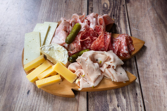 Traditional Charcuterie and Cheese Platter
