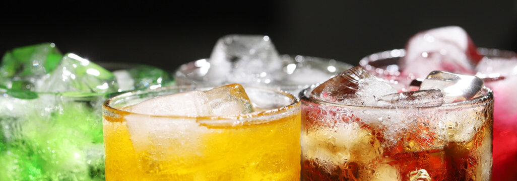 Soft drinks and fruit juice mixed with soda high in sugar have a negative effect on physical health