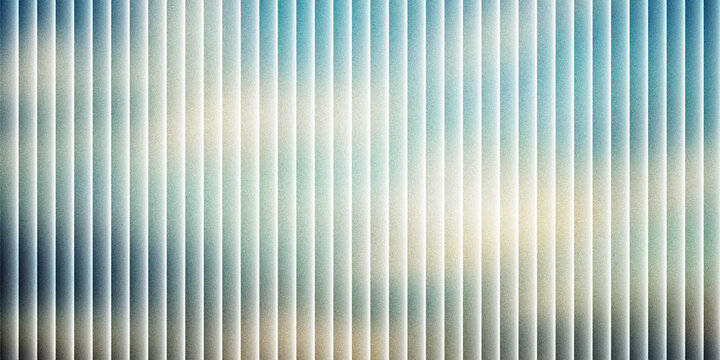Abstract background of vertical blinds with soft light and gradient colors, creating a textured and modern minimalist pattern