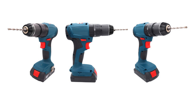 Cordless Power Drill on transparent background png