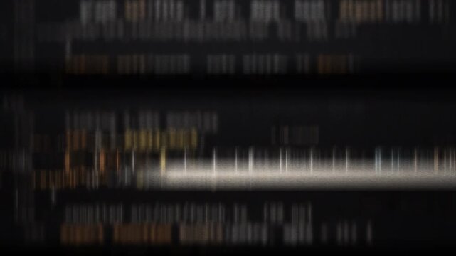 Computer code scrolling on a dark screen ending with a successful build message for software development.