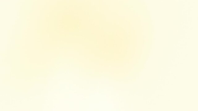 Bright soft vanilla and butter yellow pastel lights drifting on light background, seamless abstract gradient loop for spring, baby and gentle lifestyle content