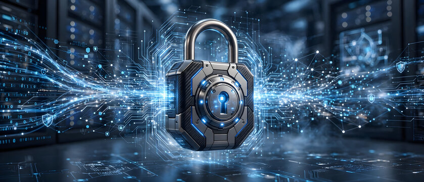 Digital security lock protecting online transactions