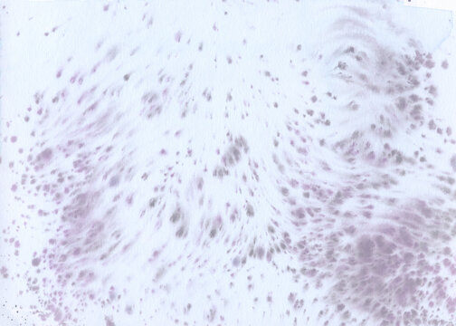 Dusty Purple Watercolor Splatter Wash
