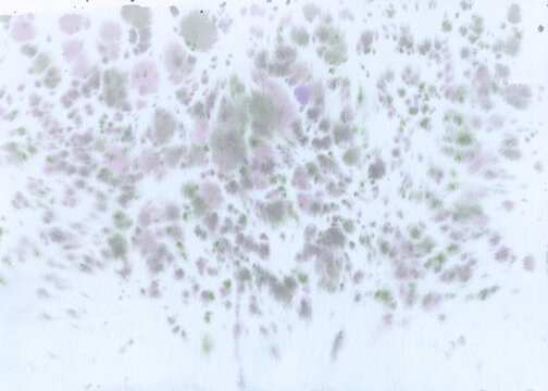 Soft Purple and Green Speckled Watercolor Texture