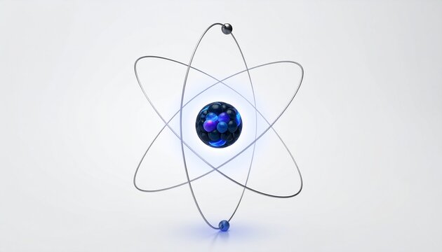 atom model on white background, atom, science, molecule, electron, symbol, chemistry, atomic, nuclear, physics, atom, science, molecule, chemistry, symbol, molecular, atomic, nuclear, physics, 3d, ico