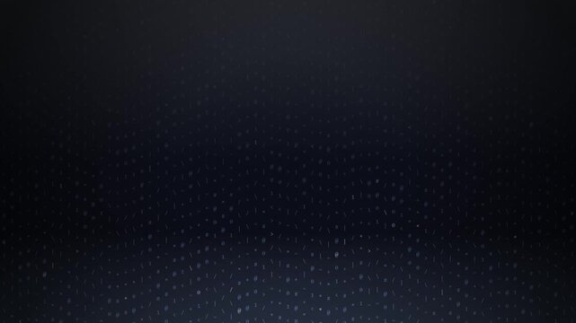 Looping deep space background with a subtle pattern of scattered stars against a dark gradient.