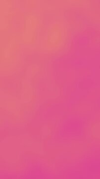 Abstrakter fl&uuml;ssiger Farbverlauf in Pink und Orange, vertikaler Hintergrund Video, vertikaler weich animierter Gradient-Hintergrund f&uuml;r Smartphone-Screens