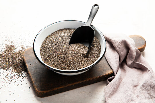 Chia seeds. Healthy food.