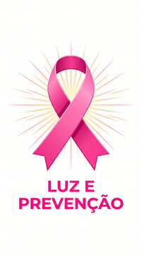Pink ribbon light and prevention