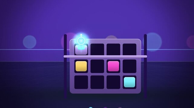 Purple automated filing wall AI agent completing