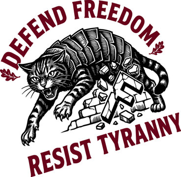 Defend freedom resist tyranny svg