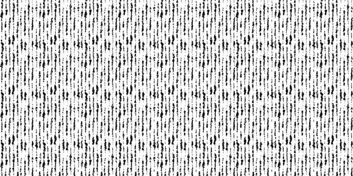 Vector fabric texture. Distressed texture of weaving fabric. Grunge background. Abstract halftone vector illustration. Overlay to create interesting effect and depth. Black isolated on white. EPS10.