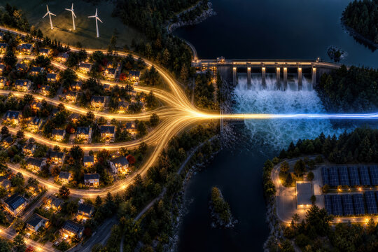 Grid Flexibility Response Concept with Renewable Energy Distribution and Smart Power Networks