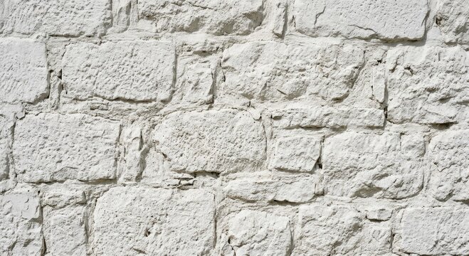 White texture background, Abstract surface wallpaper of stone wall-