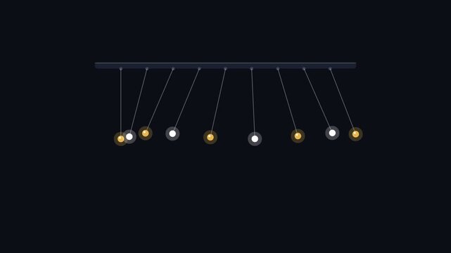 Harmonic Pendulum Oscillation Loading Animation