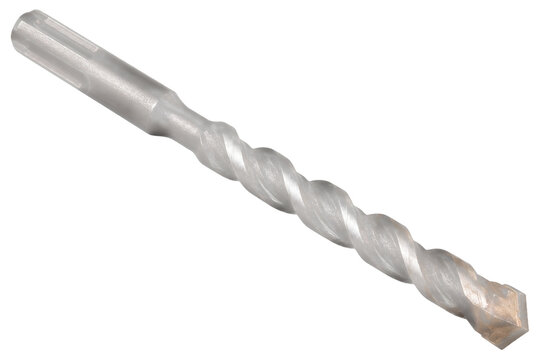 Metal drill bit with spiral design and sds shank for heavy-duty drilling