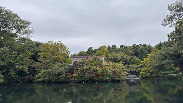 Hidden Lakeside Temple