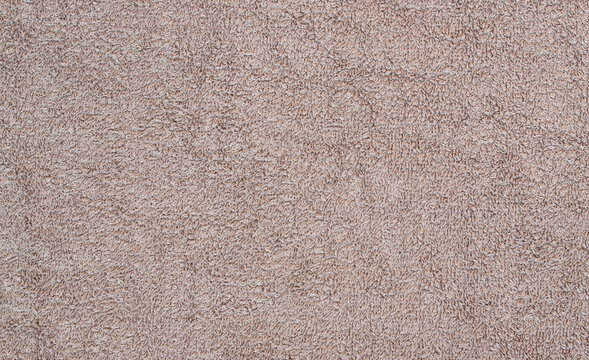 brown terry cloth towel fabric texture background