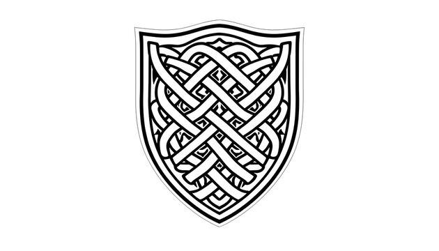 shield with sword and shield