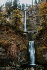 waterfall in the mountains © Justin