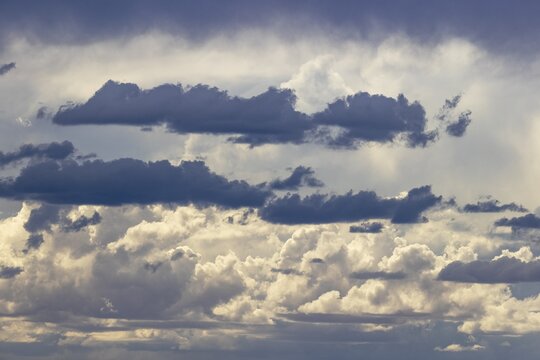 Clouds. Kalahari Desert, Kgalagadi Transfrontier Park, South Africa