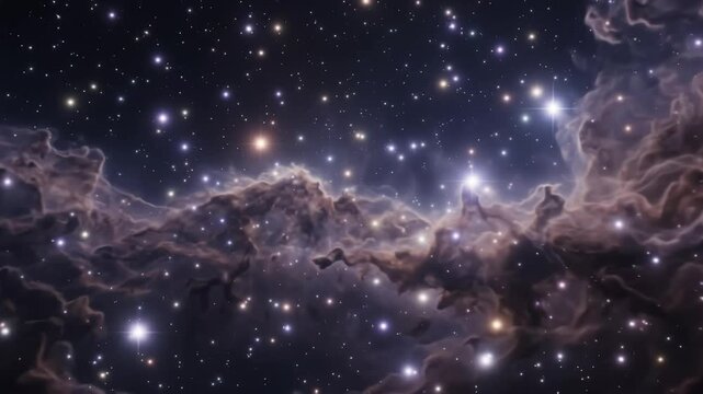 Stunning Deep Space Nebula Captured With Radiant Stars And Cosmic Dust