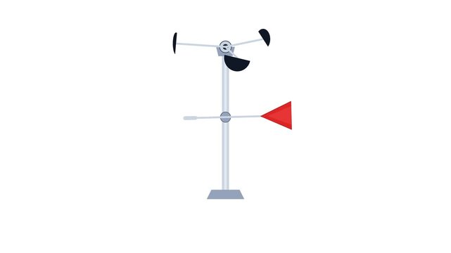 High Precision Minimalist Meteorological Anemometer and Wind Vane for Weather Telemetry System for Advanced Production