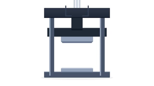 Industrial Four Column Hydraulic Stamping Press with Precision Chrome Ram and Heavy Duty Bolster Bed