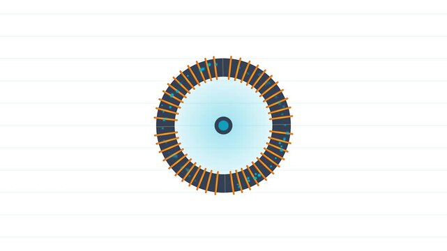 Electronic Fluxgate Compass Sensor Toroidal Core with Copper Excitation Windings and Magnetic Flux