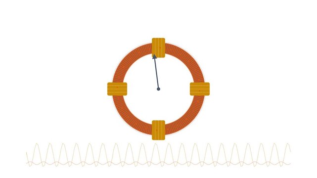 Fluxgate Magnetometer Toroidal Sensor Core with Harmonic Magnetic Field Detection for Precision Electronic Compass Navigation