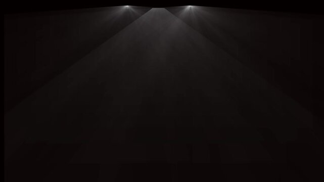 Animation white cc light rays Glitter,  flare footage Isolated white light rays, bright light rays effect overlay Glitter on black background.4k video