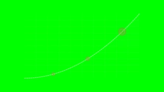 Viral Social Media Growth Metrics Visualizer with Parabolic Subscriber Curve and Milestone Markers