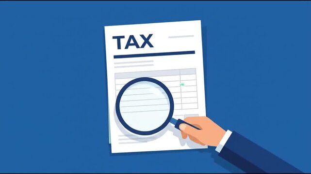 Analyzing Tax Documents with Magnifying Glasses in a Digital Workflow