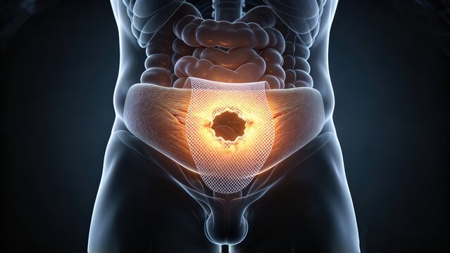 Hernia Repair Mesh Patch Placement