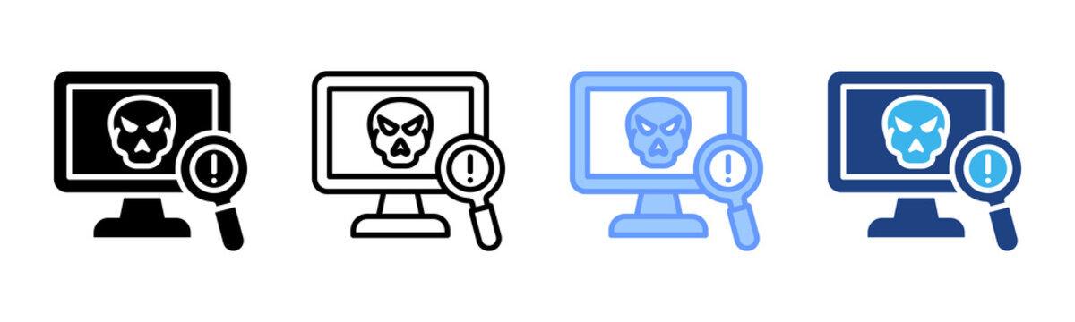 Installing Malware icon set multiple style collection