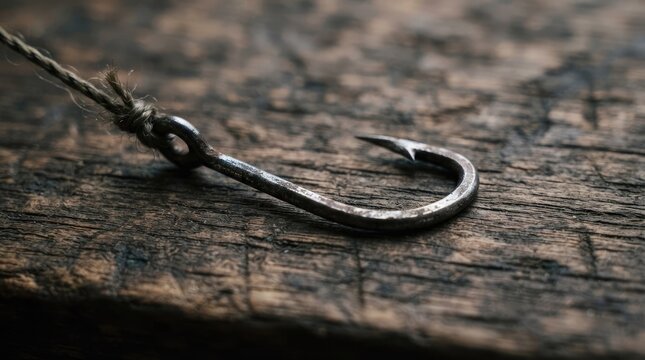 old fishing hook