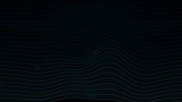 Elegant dark blue abstract background with subtle flowing wavy line patterns