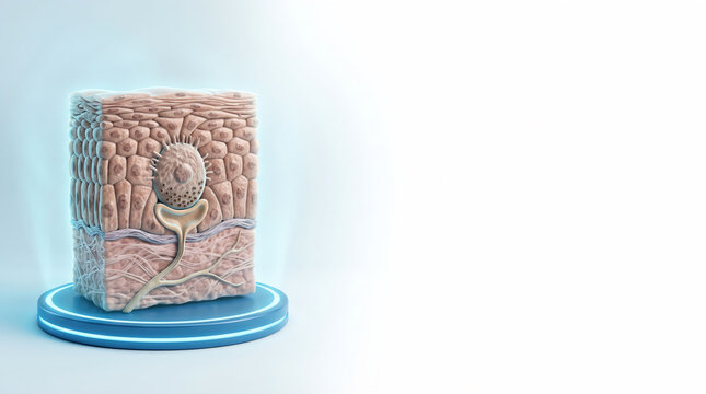 Merkel Cell Complex Anatomy in the Basal Epidermis