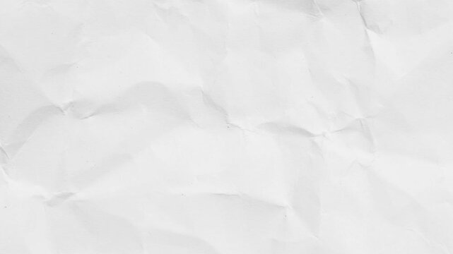 Paper texture background loop, grunge texture background. Crumpled white paper texture pattern stop motion animation, wrapping old paper texture background video Paper, animated paper texture 