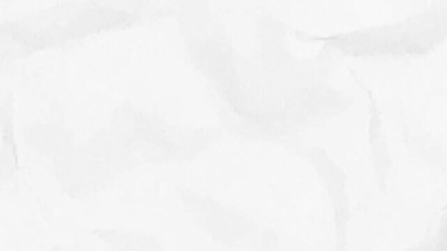 Paper texture background loop, grunge texture background. Crumpled white paper texture pattern stop motion animation, wrapping old paper texture background video Paper, animated paper texture 