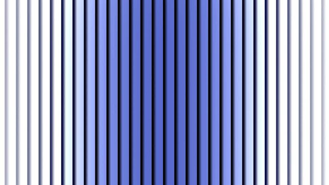 Royal Blue Vertical Stripes Gradient Abstract Motion Background Seamless Loop 4K