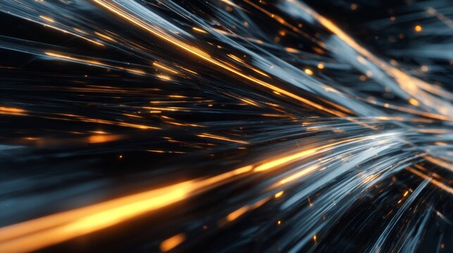 Futuristic abstract high speed motion background with dynamic light trails, modern digital technology effects, fast data flow, glowing energy lines, and innovative cyber speed concept for advanced con