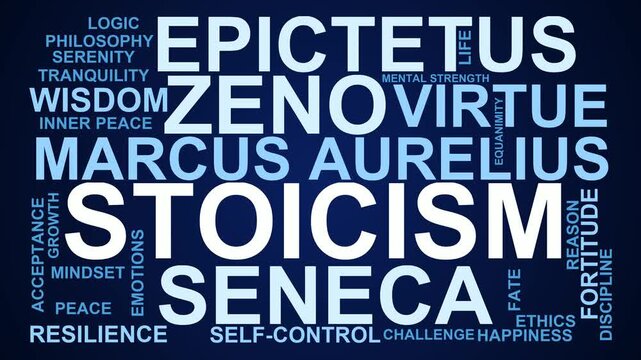 Stoicism Word Cloud