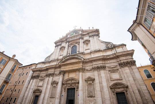 Church of Sant'Ignazio di Loyola in Rome - Italy
