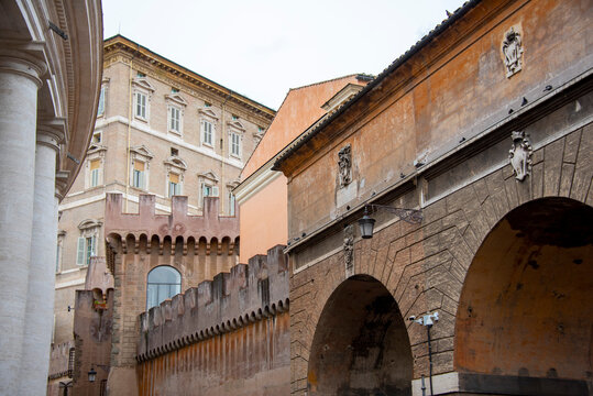 Passetto di Borgo in Vatican and Rome